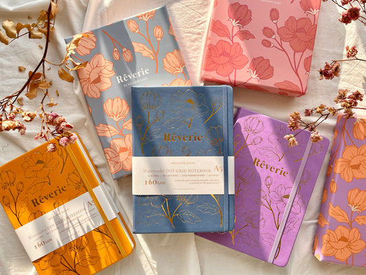 Reverie Watercolor Bullet Journal Floral Collection