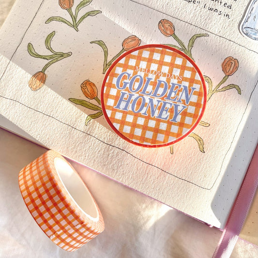Golden Honey Washi Tape