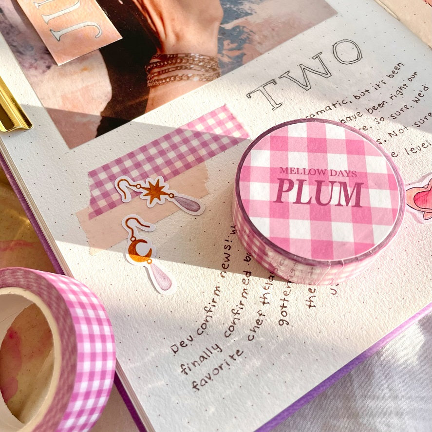 Plum Washi Tape