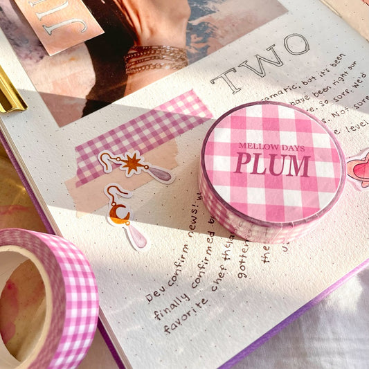 Plum Washi Tape