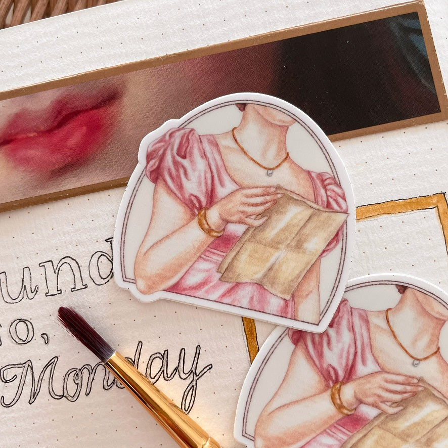 Dear Jane Vinyl Sticker