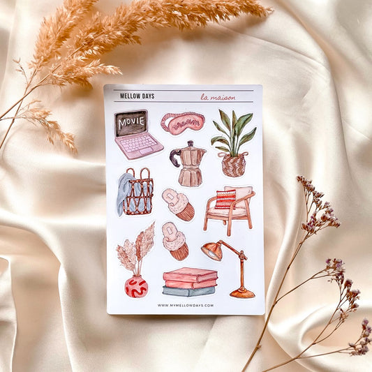 La Maison Sticker Sheet