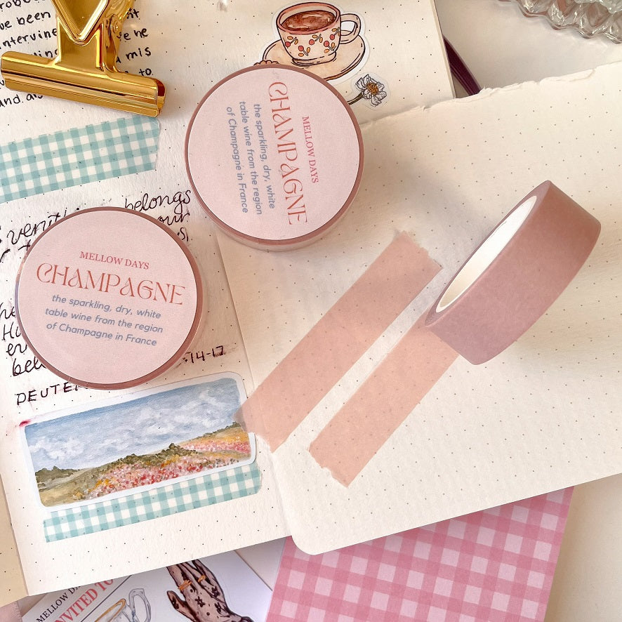 Champagne Washi Tape