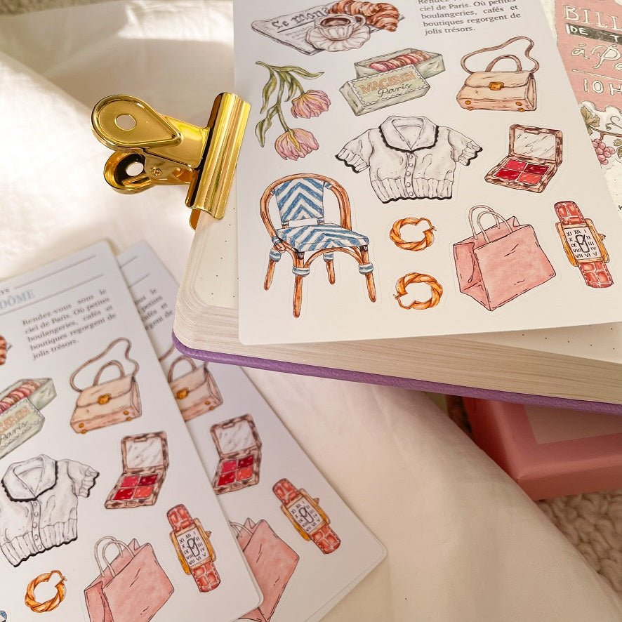 Place Vendôme Sticker Sheet