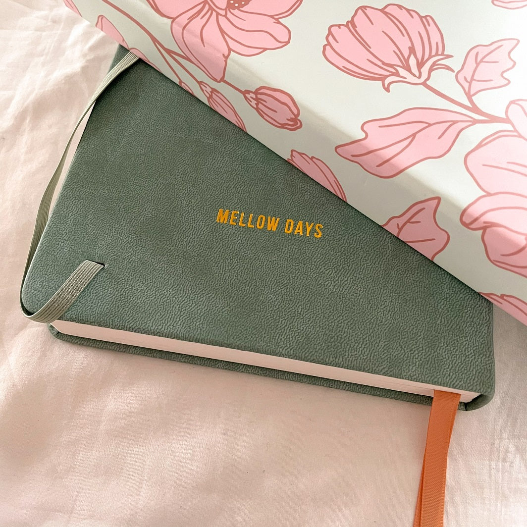 Rêverie Journal - "Floral Collection" Teal