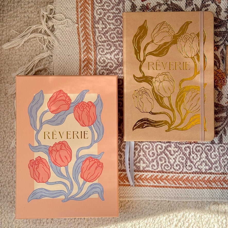 Rêverie Journal - "Tulip Collection" Beige