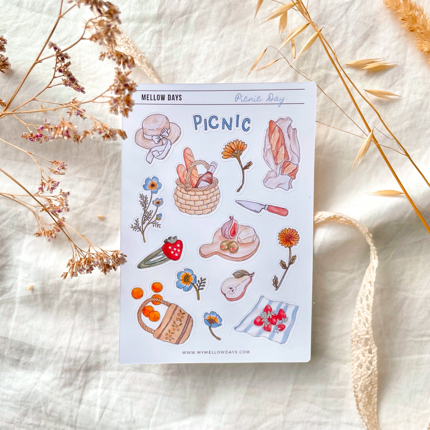 Handmade Sticker Sheets