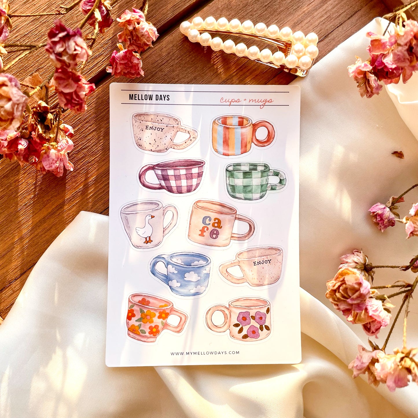 Handmade Sticker Sheets