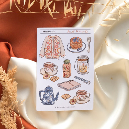 Quiet Moments Sticker Sheet