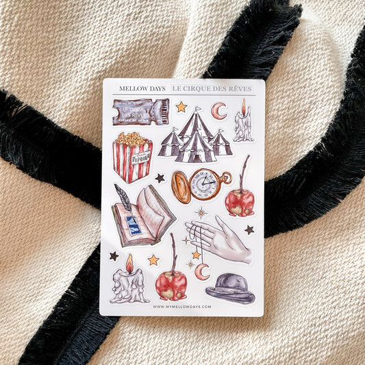 Le Cirque des Rêves Sticker Sheet