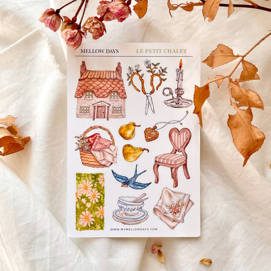 Le Petit Chalet Sticker Sheet
