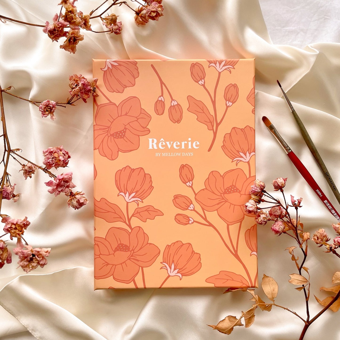 Reverie Watercolor Bullet Journal, Yellow Saffron Box