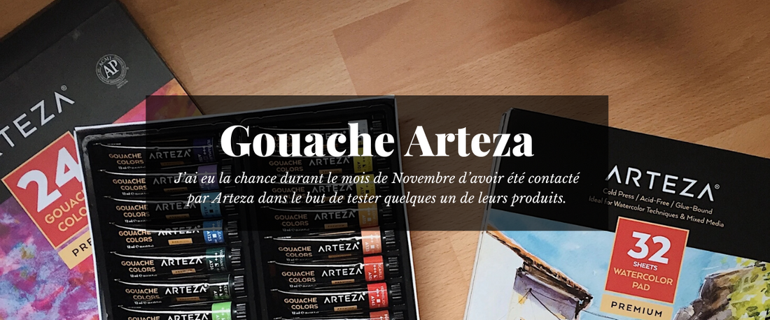 Review de la Peinture Gouache d'Arteza