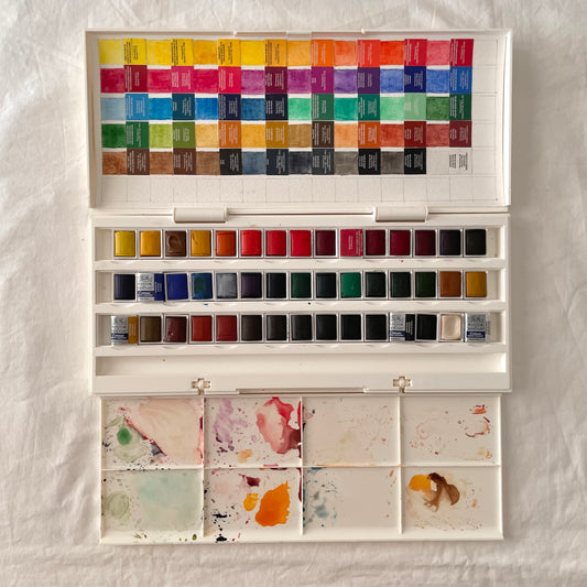 Winsor and Newton Watercolor Palette