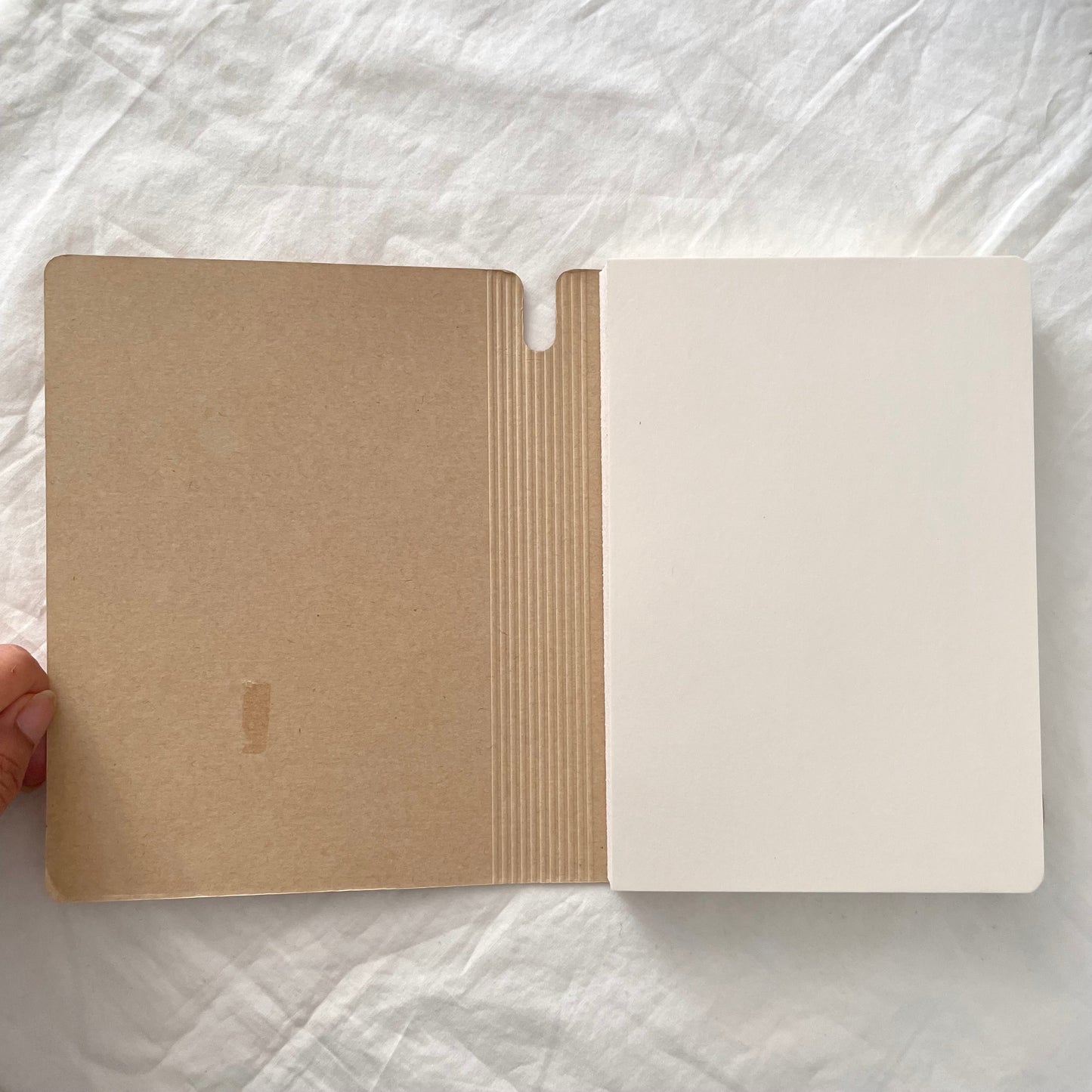 Kraft Blank Paper Notebook
