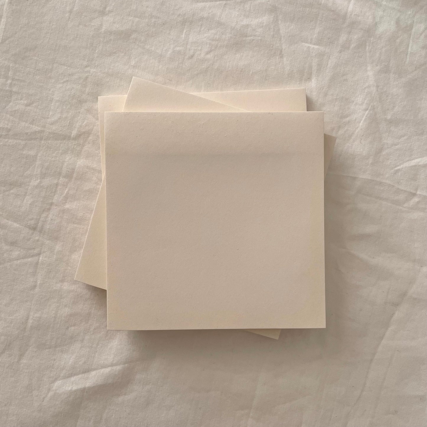 Cream Paper Sticky Notes