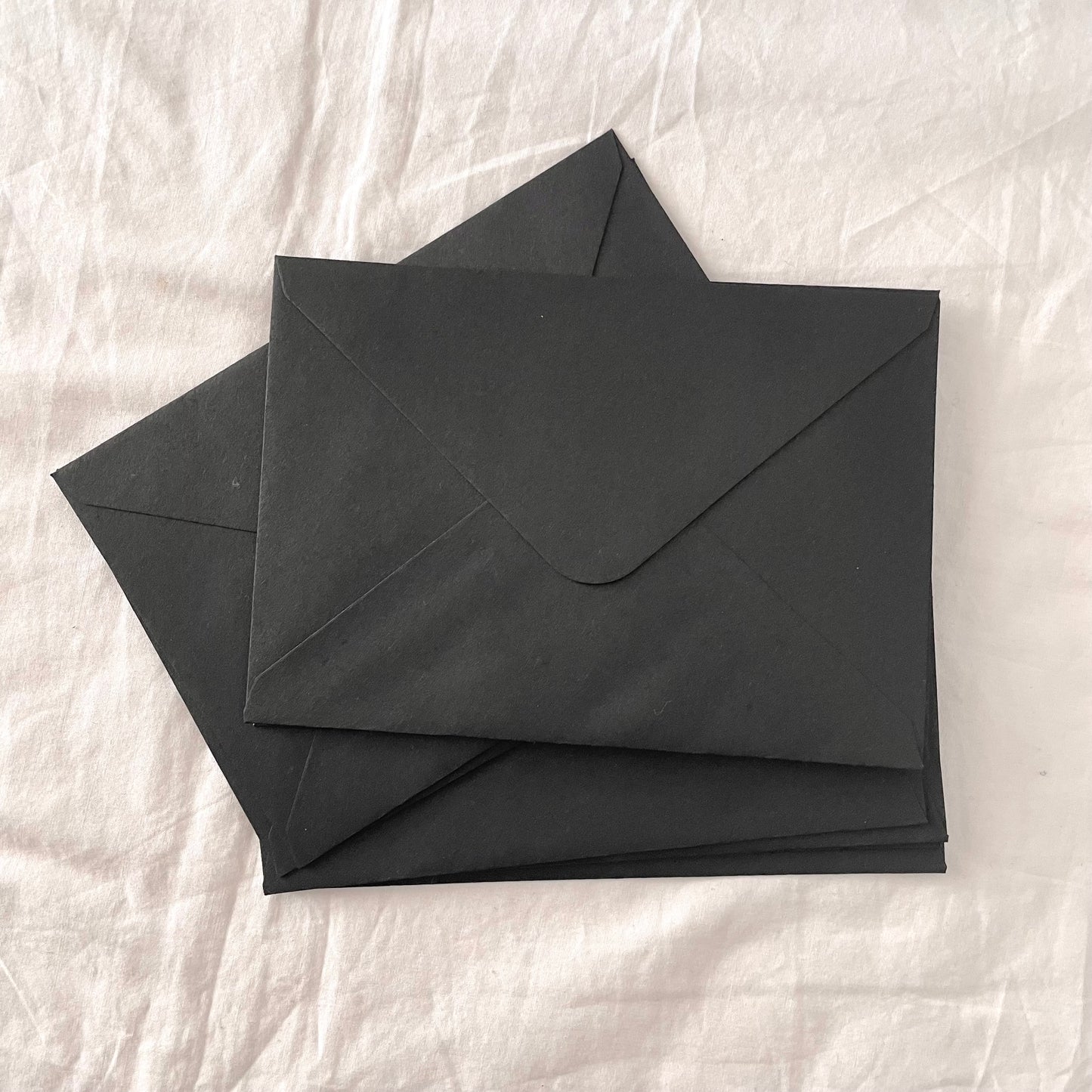 Set of 8 Black Envelopes