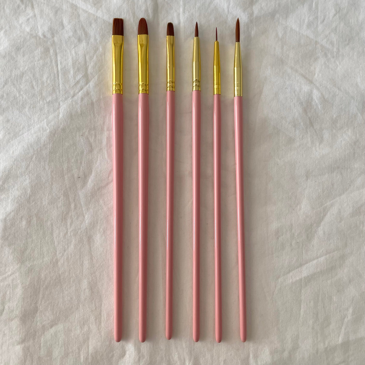 Jeu de 6 pinceaux