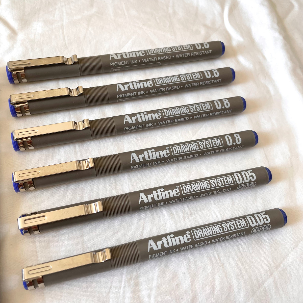 Artline Fineliner Pens