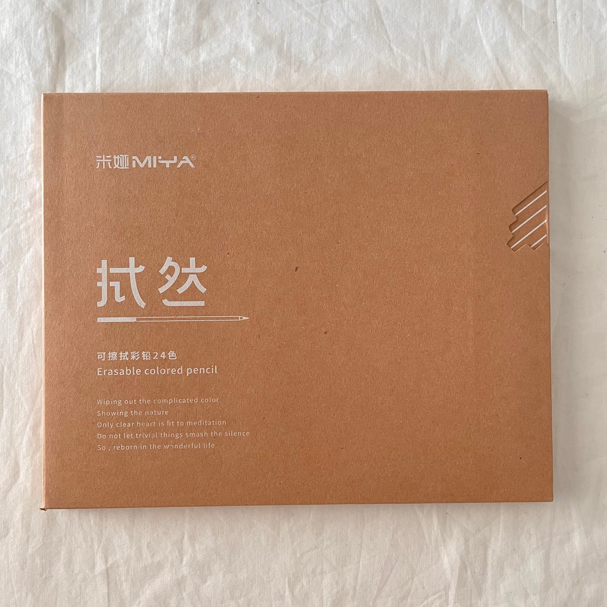 MIYA 24 Erasable Colored Pencils