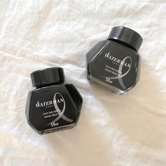 Waterman Black Fountain Pen Ink