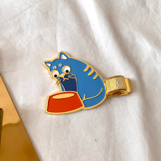 Cat Journal Pen Clip