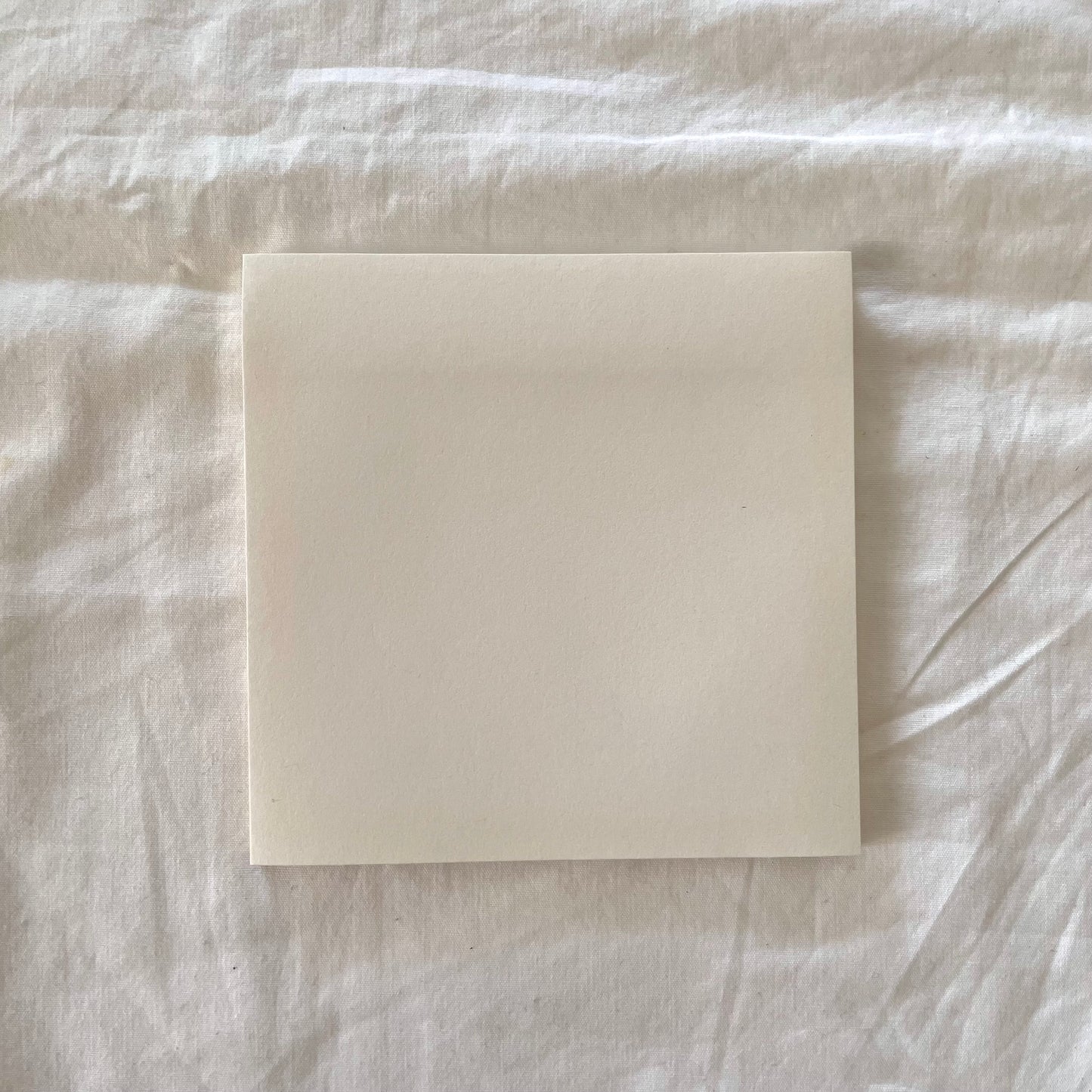 Cream Paper Sticky Notes