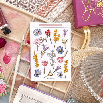 Mellow Days - Handmade Vinyl Sticker Sheets – MELLOW DAYS