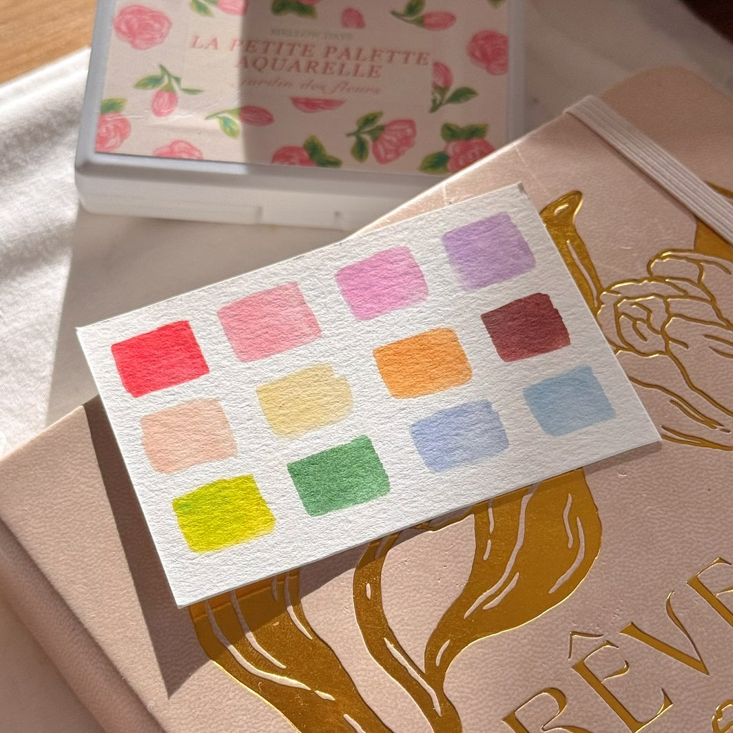 La Petite Palette Aquarelle - Jardin des Fleurs