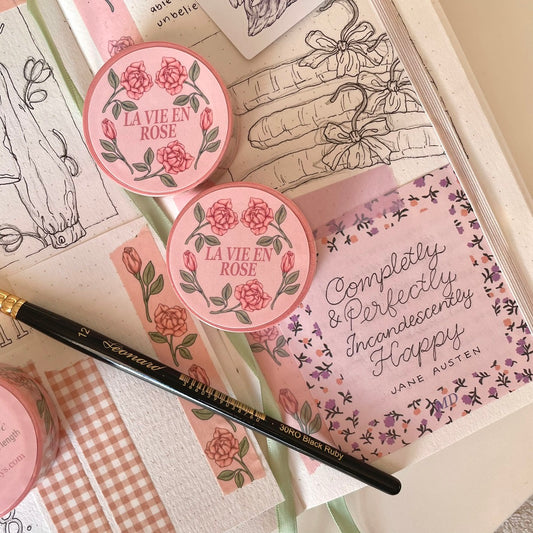 La Vie En Rose Washi Tape