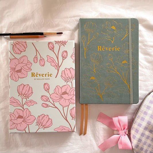 Rêverie Journal - "Floral Collection" Teal