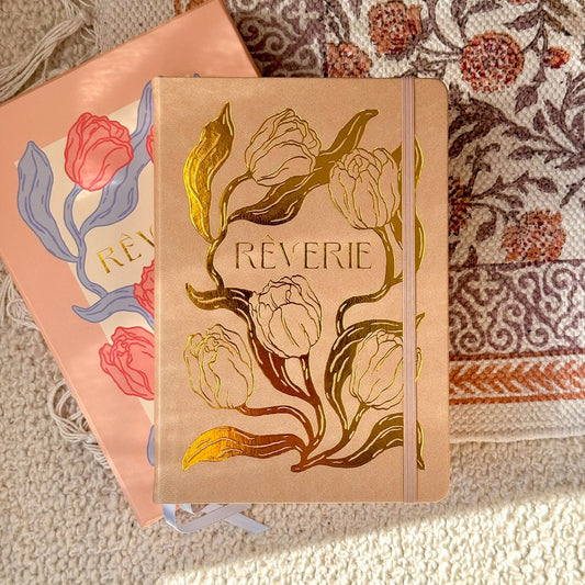 PREORDER - Rêverie Journal - "Tulip Collection" Tan