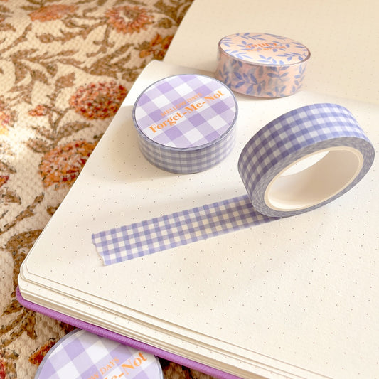 TaoBary 33 Rolls Holiday Plaid Washi Tape, 15 mm Winter Valentine's Day  Spring Summer 4th of July Fall Halloween Plaid Washi Tape Seasonal Washi  Tape