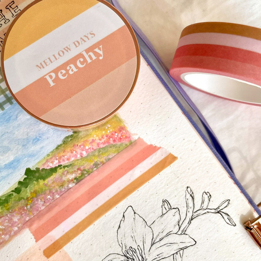 Peachy Washi Tape